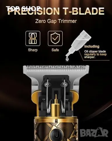 Нова YiLFo Машинка за Брада и Коса - Мощност и Стил в Един Комплект, снимка 5 - Машинки за подстригване - 49922856