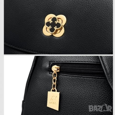 Дамска раница Maiqu Black, снимка 7 - Раници - 41479158