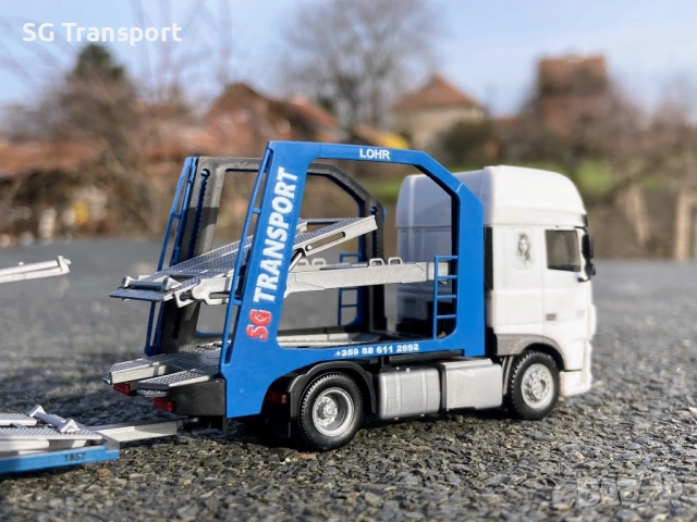 DAF XF 106 EURO LOHR 1.23 Автовоз 1:87, снимка 4 - Колекции - 53749985