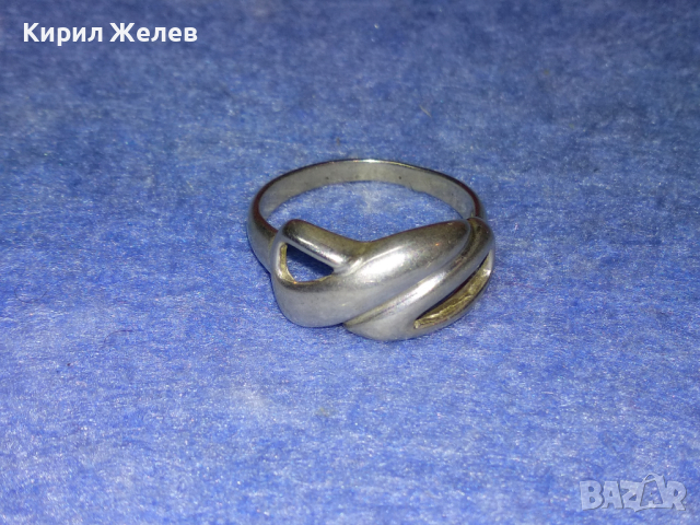 СТИЛЕН АЖУРЕН СРЕБЪРЕН ПРЪСТЕН СРЕБРО 925 ПРОБА 41901, снимка 7 - Пръстени - 44690374