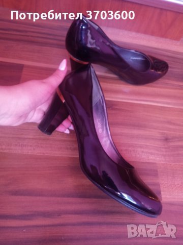 Черни обувки на ток , снимка 8 - Дамски обувки на ток - 41982182
