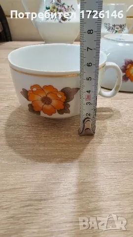 Порцеланови чаши 2 броя и 1 купичка, снимка 7 - Други - 48935116