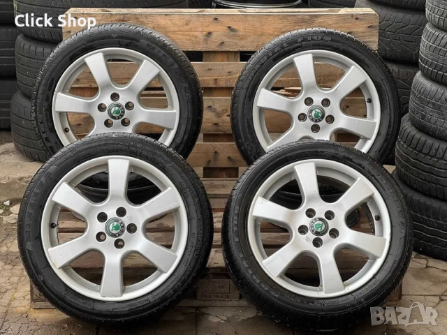 5х100 16 Цола Лети Джанти Skoda Fabia 5x100 Шкода Фабиа, снимка 7 - Гуми и джанти - 52655844
