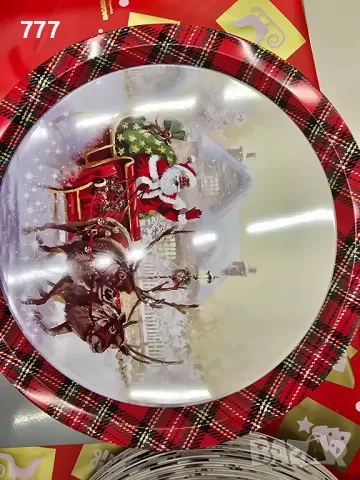 метални коледни подноси табли, снимка 7 - Аксесоари за кухня - 48088767