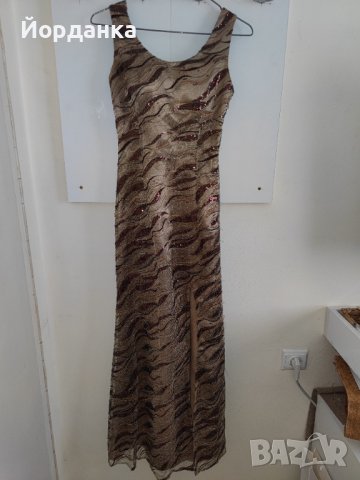 Официална рокля с френска дантела, снимка 10 - Рокли - 41224366