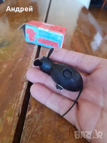 Стара играчка мишка #4, снимка 5 - Други ценни предмети - 47970423