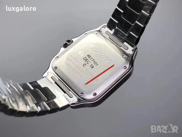 Унисекс часовник Cartier Santos de Cartier с автоматичен механизъм, снимка 6 - Мъжки - 41977619