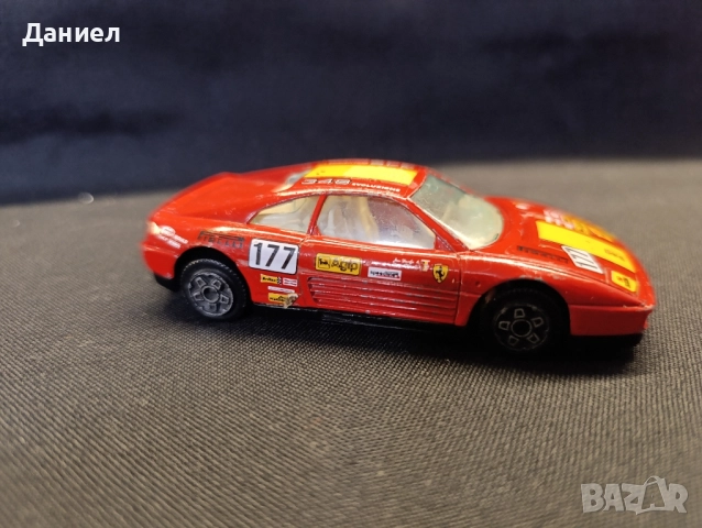 Количка Burago Ferrari 345, снимка 3 - Колекции - 52021333