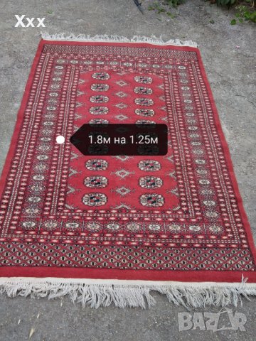 Ръчно тъкан вълнен килим. , снимка 1 - Килими - 41224644