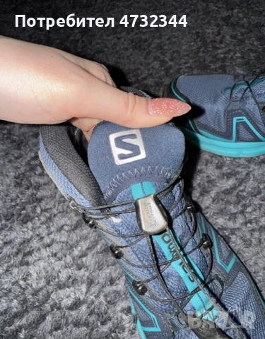 Туристически обувки на марката Solomon, снимка 8 - Маратонки - 53406714