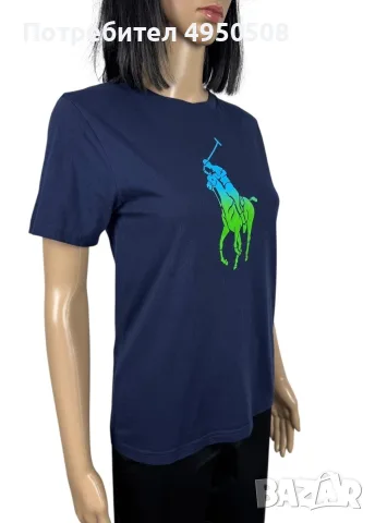 Тениска „Polo Ralph Lauren Big Logo“ от памук, размер M, снимка 4 - Тениски - 56091544