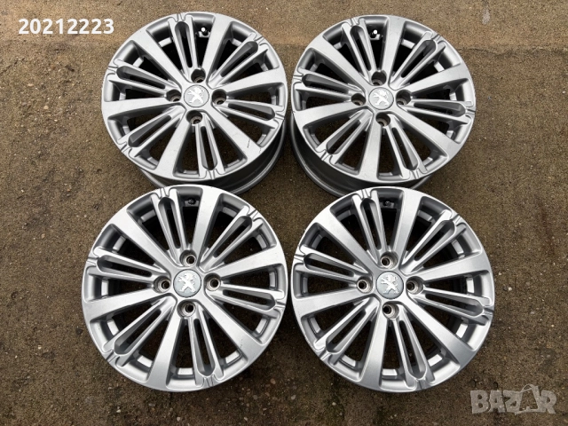 4 броя алуминиеви джанти за Peugeot 208,2008 16