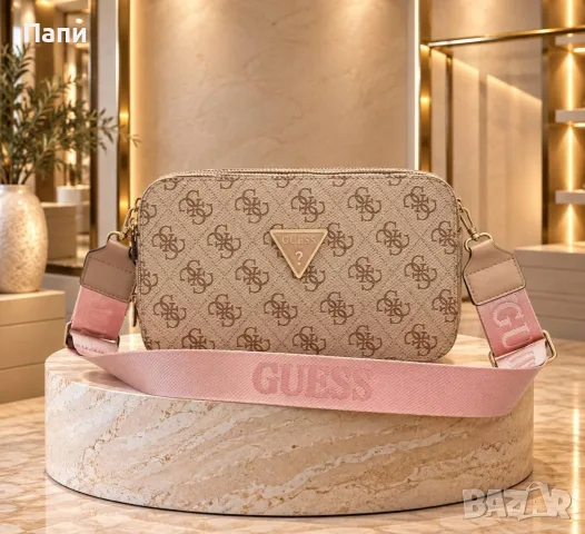 Дамска чанта Guess розова 