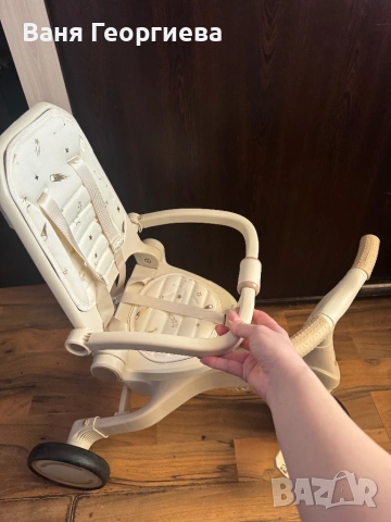 Триколка 4в1 бежов цвят, снимка 4 - Детски велосипеди, триколки и коли - 53629578