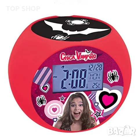 Оригинален радио часовник Chica Vampiro от Lexibook с функция прожекция. , снимка 7 - Столчета за хранене - 48657254