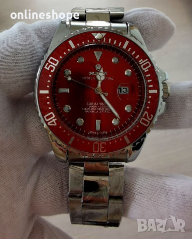 Часовник Rolex Submariner , снимка 2 - Мъжки - 40581446