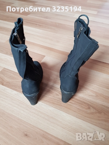 The Divine Factory черни ботуши, снимка 5 - Дамски ботуши - 36040992