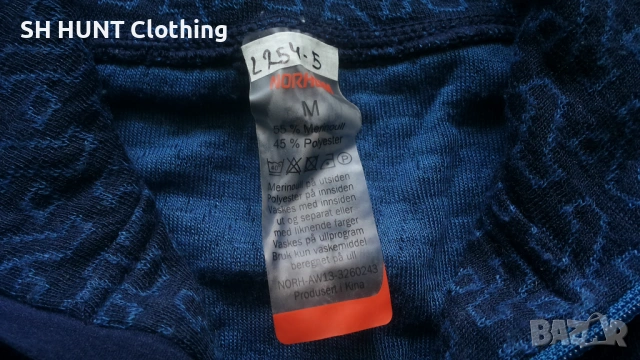 NORHEIM Thermo Underwear 55% Merino Wool размер M термо блуза 55% Мерино вълна - 1864, снимка 11 - Екипировка - 53090553