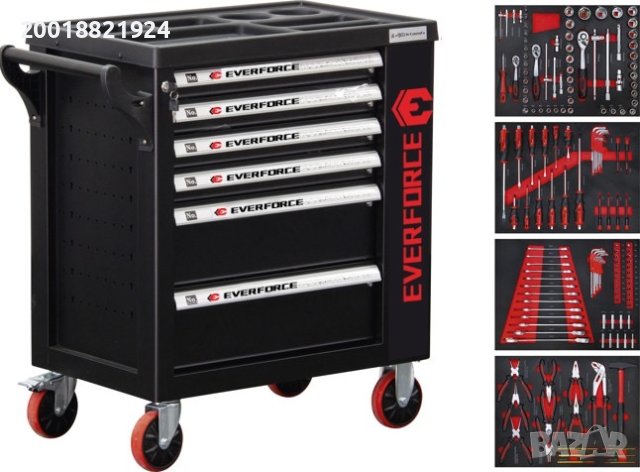 Шкаф за инструменти EVERFORCE, снимка 2 - Други инструменти - 41284543