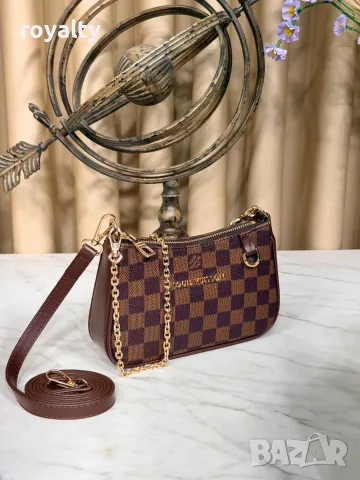 Louis Vuitton Нова Дамска Кожена Чанта Луи Витон Различни Цветове , снимка 8 - Чанти - 56135325