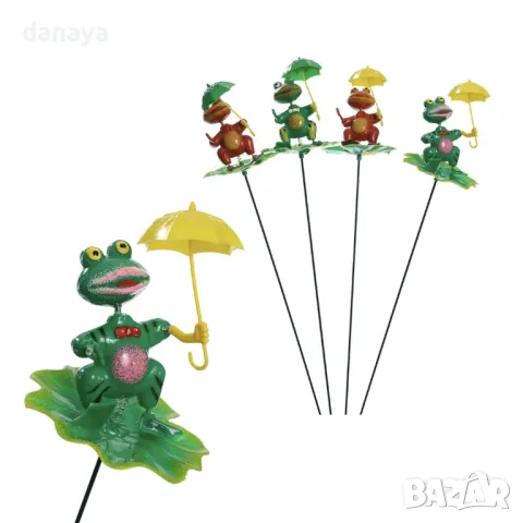 5872 Градинска декорация Животинче на пръчка, 40 см, снимка 5 - Градински мебели, декорация  - 50052757