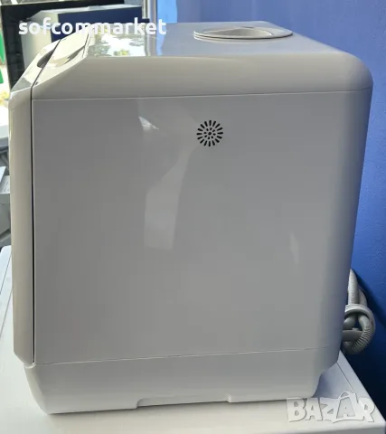 Мини настолна съдомиялна Puluomis TDQ01A – С 6 месеца ГАРАНЦИЯ!, снимка 3 - Съдомиялни - 56164112