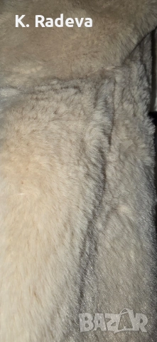 Зимно късо яке с подвижна качулка с пух, Страдивариус, снимка 8 - Якета - 52356110