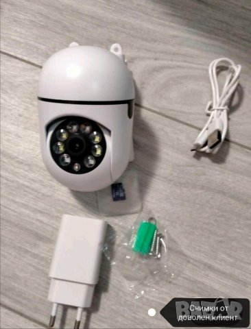 Камера за наблюдение с Wi fi + 32GB SD карта, снимка 7 - IP камери - 42432075