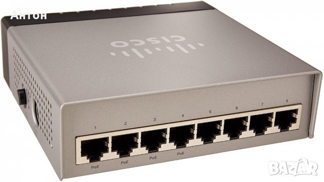 Cisco SG 200-08 8-port Gigabit Smart Switch, снимка 2 - Суичове - 34255234