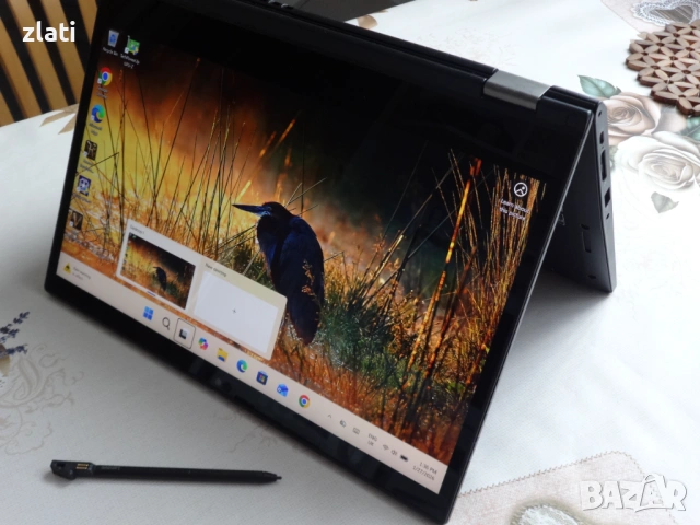 Таблет и Лаптоп 2в1 laptop Lenovo ThinkPad L13 Yoga Gen 2 - 13.3" - i7-1165G7 2.8Ghz / 16GB RAM DDR4, снимка 5 - Лаптопи за работа - 53338617