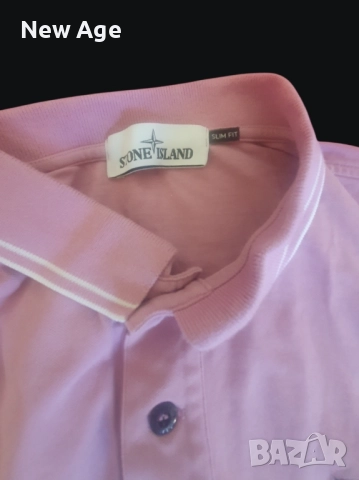 Оригинална тениска Stone Island - р. М, снимка 2 - Тениски - 51439215