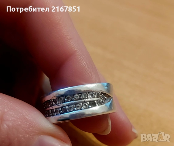 Дамски сребърни пръстени, снимка 2 - Пръстени - 53021423