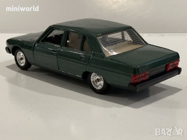Peugeot 604 V6 SL 1977 - мащаб 1:43 на Solido старо Френско производство в оригиналният си блистер, снимка 2 - Колекции - 44271754