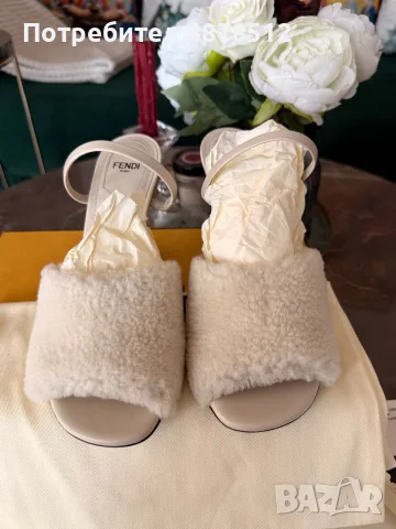 Обувки Fendi нови, снимка 3 - Дамски елегантни обувки - 55904636