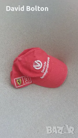 Оригинална шапка Ferrari и Михиел Шумахер, снимка 5 - Шапки - 47664341