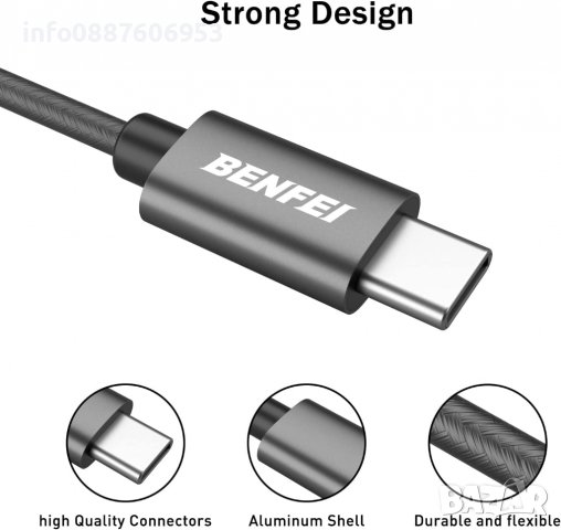 USB адаптер DAC за жак за слушалки oт тип C до 3,5мм, снимка 8 - USB кабели - 39808330