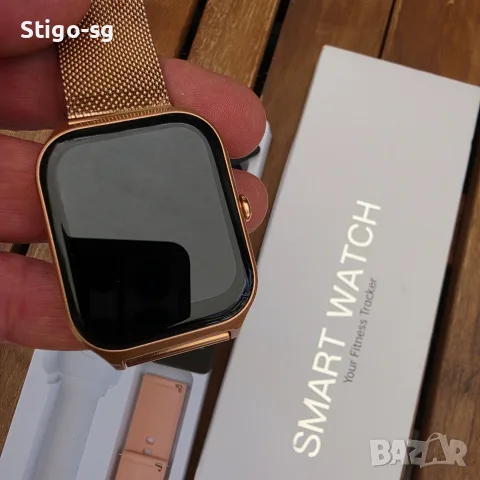 Чисто нов смарт часовник P125 с разговор 1.85-инчов цветен TFT-LCD дисплей., снимка 4 - Смарт часовници - 55978409