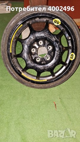 Мерцедес резервна гума / сгъваема патерица 16 цола , снимка 2 - Аксесоари и консумативи - 44416206