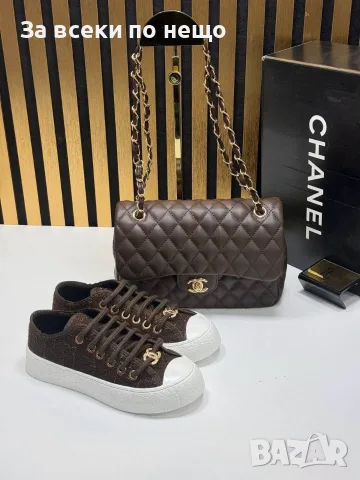 Chanel Дамски Маратонки👟Дамски Спортни Обувки Шанел👟Кецове Код SEM-810, снимка 6 - Маратонки - 56129714