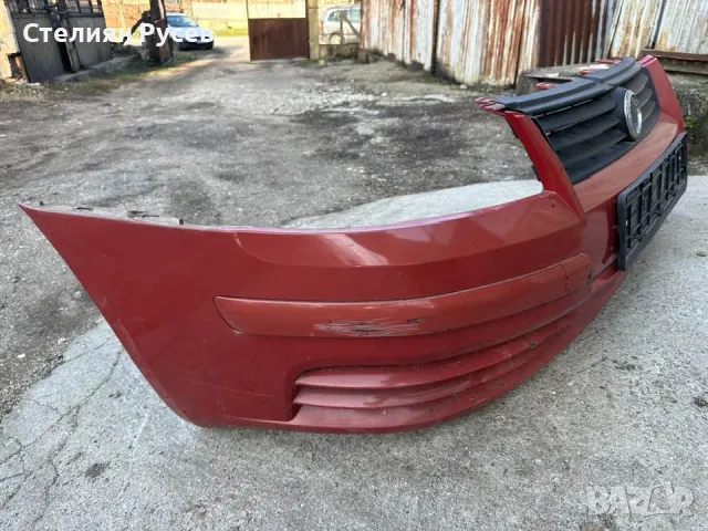 предна броня за Fiat Stilo 1.6i бензин - цена 55лв - две леки ожулвания - снимани са продава се на м, снимка 3 - Части - 49130978