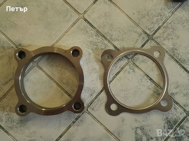 Даунпайп фланец, за турбо, ГТ30, GT30, GT35, GT3076, GT3582, неръждавейка, нов