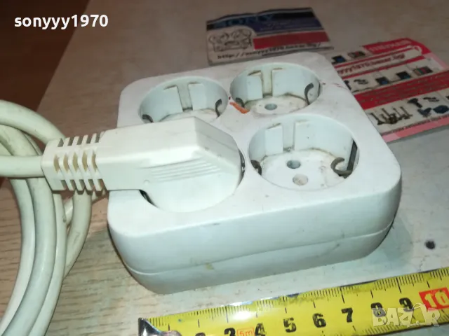 GERMANY-1,60М НЕМСКИ РАЗКЛОНИТЕЛ 4 ГНЕЗДА-ВНОС SWISS 1811241708, снимка 11 - Други - 48014681