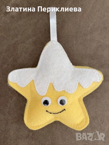 Коледни играчки от филц, снимка 4 - Други - 52532285