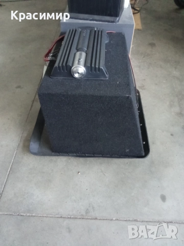 Бас каса Sony 12" с усилвател Sony 350W, снимка 4 - Ресийвъри, усилватели, смесителни пултове - 52809669