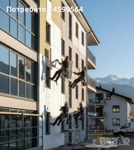 Топлоизолация, Саниране - Скеле и Алпийски Метод. Варна - Топ Качество, снимка 2 - Други ремонти - 51772837