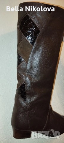 "Немски кожени ботуши Zorndorf №39"