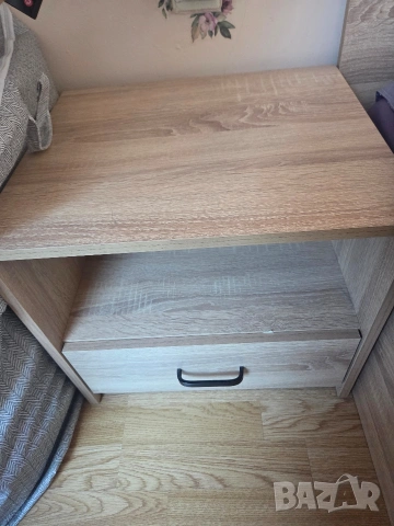 Спален комплект- спалня+матрак, 2нощни шкафчета и гардероб, снимка 4 - Спални и легла - 53732094