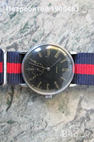 Стар военен часовник Chronometre.Колекционерски., снимка 4 - Мъжки - 25370823