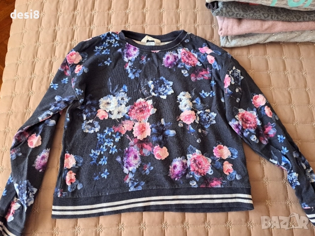 Блузи леко ватирани 6 бр.за момиче, снимка 3 - Детски Блузи и туники - 51870308