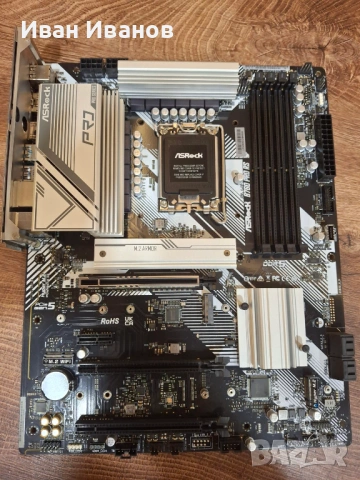 Дънна платка AsRock B760 PRO RS DDR5 , снимка 2 - Дънни платки - 53343611